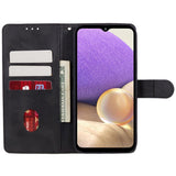 Samsung Galaxy M34 (5G) / F34 (5G) Flip-deksel i lær m. Lommebok og stropp - Svart