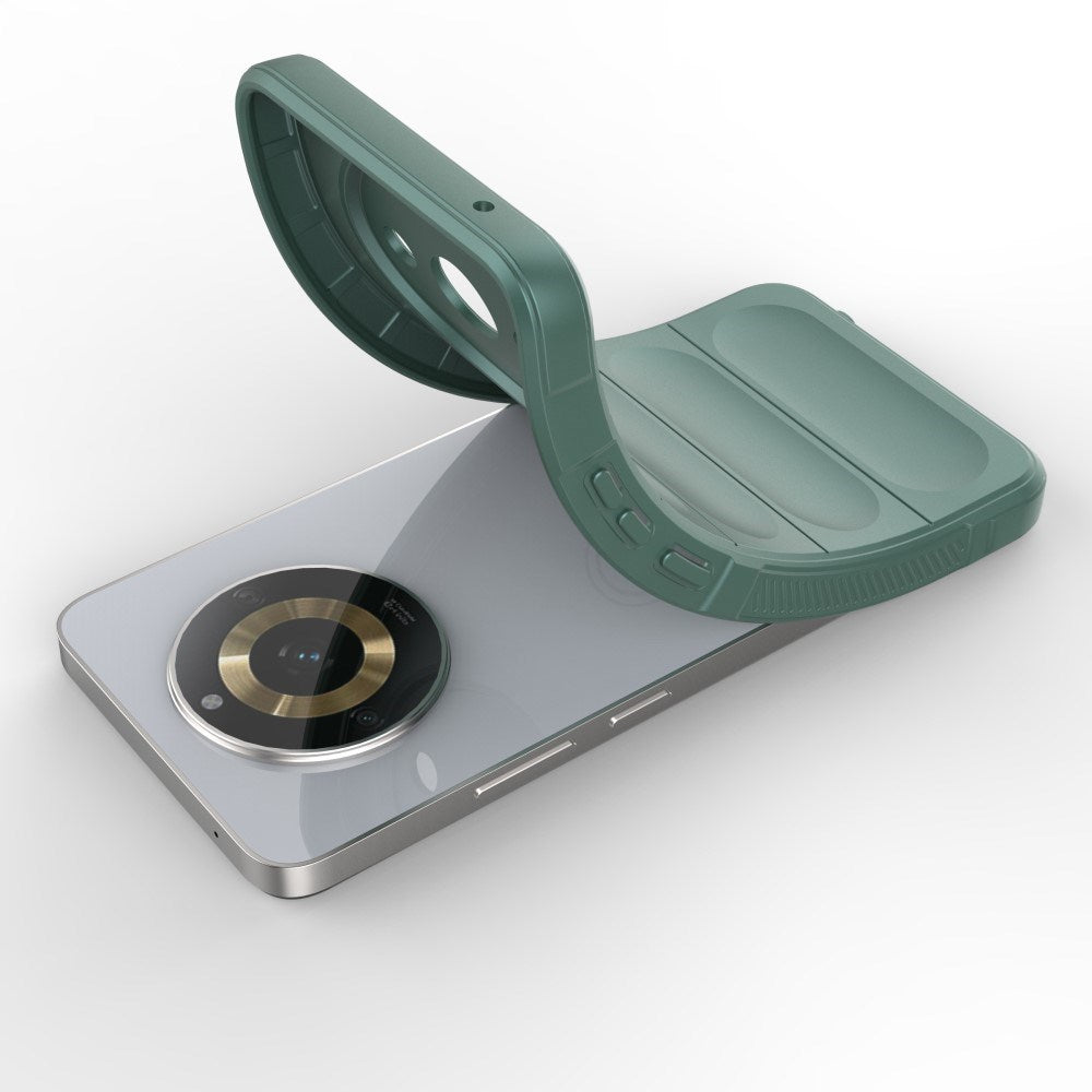 EIDERWOOD Realme 11 5G Fleksibelt Plastik Bagside Cover - Grøn