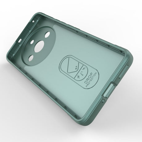 EIDERWOOD Realme 11 Pro+ 5G / 11 Pro 5G fleksibelt plastbakdeksel - Grønn