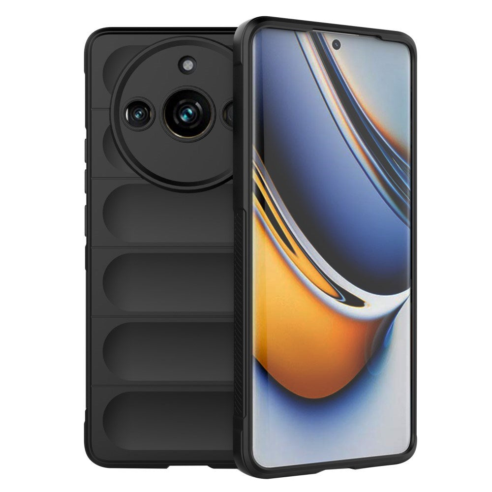 EIDERWOOD Realme 11 Pro+ 5G / 11 Pro 5G fleksibelt plastdeksel - svart