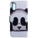 Sony Xperia 5 V Leather Flip Cover m. Lommebok - Panda