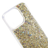 iPhone 15 Pro Max Glitter Bakdeksel - Gull