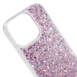iPhone 15 Pro Max Glitter Bakdeksel - Rosa