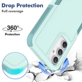 Samsung Galaxy S23 FE Hybrid Craftsman Bakdeksel - Mintgrønn