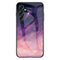 Samsung Galaxy S23 FE plastbakdeksel m. Bakside i glass - Purple Sky