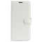 Samsung Galaxy M34 (5G) / F34 (5G) Litchi Leather Flip Cover m. Lommebok - Hvit
