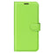 Samsung Galaxy M34 (5G) / F34 (5G) Litchi Leather Flip Cover m. Lommebok - Grønn