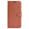Samsung Galaxy M34 (5G) / F34 (5G) Litchi Leather Flip Cover m. Lommebok - Brun