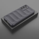 Samsung Galaxy A25 (5G) Fleksibelt Plastik Bagside Cover - Mørke Grå