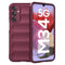 Samsung Galaxy M34 (5G) / F34 (5G) Fleksibelt plastdeksel - Burgundy