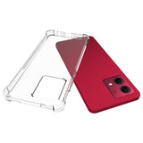 EIDERWOOD Motorola Moto G84 Fleksibel Plastik Bagside Cover - Gennemsigtig