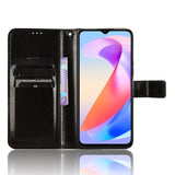 Honor X6a - EIDERWOOD Kunstlæder Flip Cover m. Strop - Sort