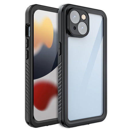 iPhone 15 Redpepper IP68 Vandtæt Case - Sort / Gennemsigtig