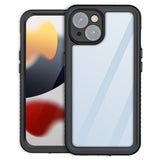 iPhone 15 Redpepper IP68 Vandtæt Case - Sort / Gennemsigtig