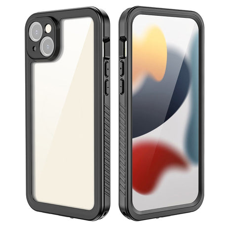 iPhone 15 Plus Redpepper IP68 Vandtæt Case - Sort / Gennemsigtig
