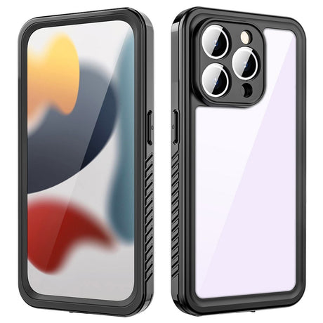 iPhone 15 Pro Max Redpepper IP68 Vandtæt Case - Sort / Gennemsigtig