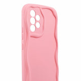 EIDERWOOD Samsung Galaxy A23 / A23 (5G) Fleksibelt Plastik Bagside Cover m. Bølget Kanter - Pink