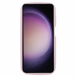 EIDERWOOD Samsung Galaxy S23 FE Fleksibelt Plastik Bagside Cover m. Bølget Kanter - Lyserød