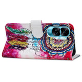 Honor 90 Lite flip-deksel i kunstskinn m. Veske og stropp - Dreamcatcher