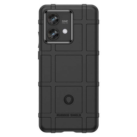 Motorola Edge 40 Neo Rugged Shield Bakdeksel - Svart