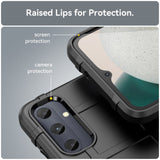 Samsung Galaxy A05s Rugged Shield Series Craftsman Bakdeksel - Svart