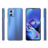 Motorola Moto G54 fleksibelt plastdeksel - gjennomsiktig