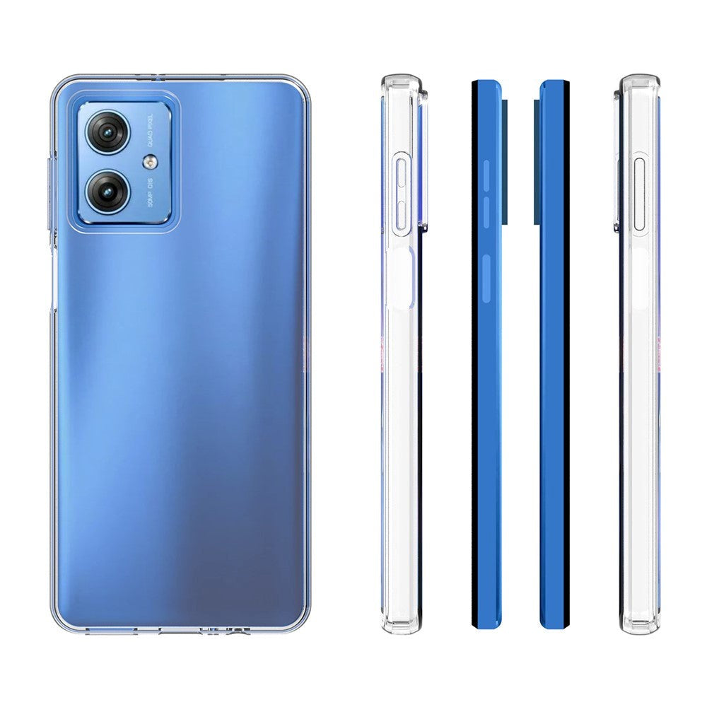 Motorola Moto G54 fleksibelt plastdeksel - gjennomsiktig