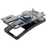 Xiaomi 13T / 13T Pro Craftsman Bakdeksel m. Magnetisk Kickstand &amp; Cam Slider - Svart