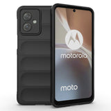 EIDERWOOD Motorola Moto G54 fleksibelt plastdeksel - svart