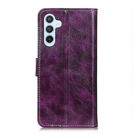 Samsung Galaxy S24+ (Plus) - EIDERWOOD Kunstlæder Flip Cover - Lilla