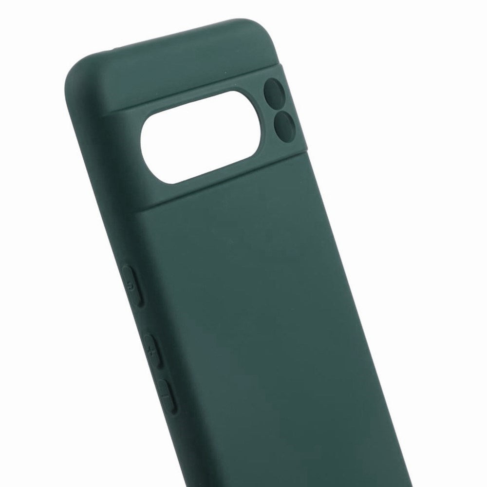 EIDERWOOD Google Pixel 8 Pro Fleksibelt TPU Plastik Bagside Cover - Mørkegrøn