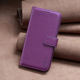 Samsung Galaxy S24+ (Plus) Kunst Læder Flip Cover m. Ståfunktion & Kortholder - Lilla
