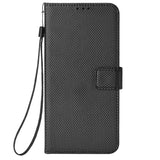 EIDERWOOD Xiaomi Redmi Note 13 Pro (5G) / Poco X6 Leather Flip Cover m. Stropp og tekstur - Svart