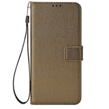 EIDERWOOD Xiaomi Redmi Note 13 Pro (5G) / Poco X6 Leather Flip Cover m. Stropp og tekstur - brun