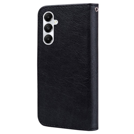 Samsung Galaxy A05s Neutral Leather Flip Cover m. Lommebok og stativfunksjon - svart