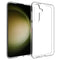 Samsung Galaxy S24 Fleksibelt Plastik Bagside Cover - Gennemsigtig