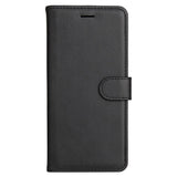 Samsung Galaxy S24 Ultra Leather Flip Cover m. Lommebok og stropp - Svart