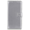 Google Pixel 8a Leather Flip Cover m. Lommebok &amp; Kickstand - Sølv