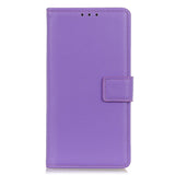 Xiaomi 14 Leather Flip Cover m. Lommebok og stativ - Lilla