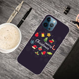 iPhone 15 Pro Fleksibelt Juledeksel bak i plast - God Jul - Julepynt