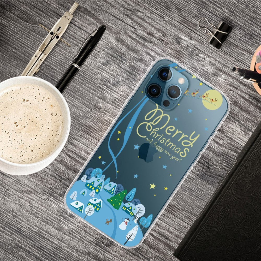 iPhone 15 Pro fleksibelt plast julebakdeksel - Juleby