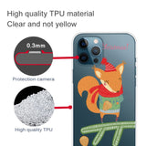 iPhone 15 Pro fleksibelt plast julebakdeksel - ekorn