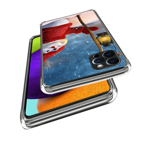 iPhone 15 Pro Max TPU plast juledeksel - Snowman