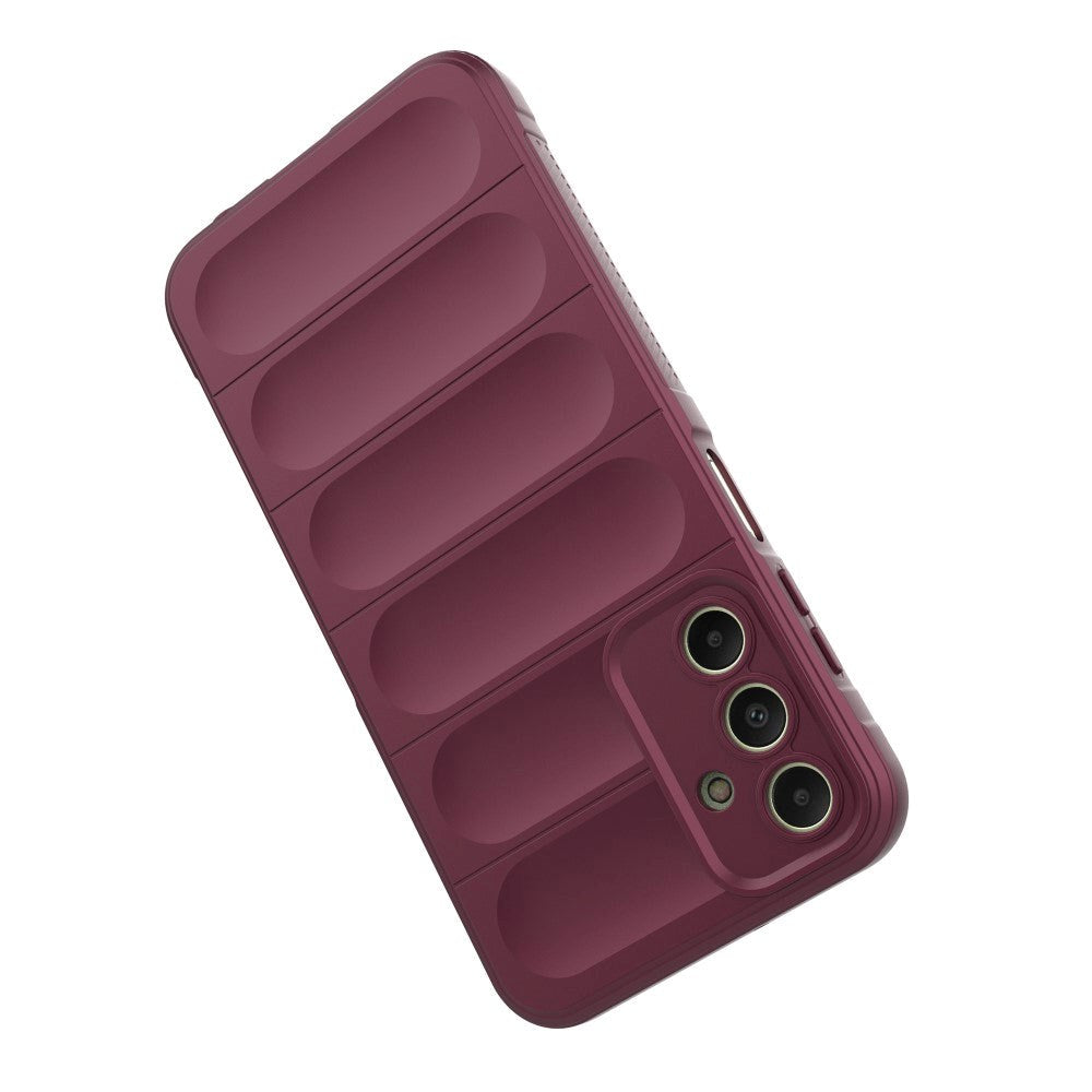 Samsung Galaxy A15 (5G) / A15 fleksibelt plastdeksel - Burgundy