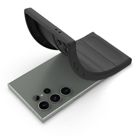 Samsung Galaxy S24 Ultra fleksibelt plastdeksel - svart