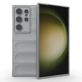 Samsung Galaxy S24 Ultra fleksibelt plastdeksel - lysegrå