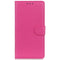 Xiaomi 14 Pro Litchi Leather Flip Cover m. Lommebok - Rosa