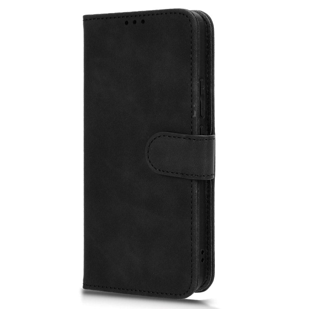 Xiaomi 14 Pro Leather Flip Cover m. Kortholder og stativfunksjon - svart