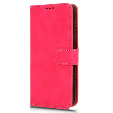 Xiaomi 14 Pro Leather Flip Cover m. Kortholder og stativfunksjon - Rosa