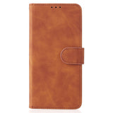 Xiaomi 14 Pro Leather Flip Cover m. Kortholder og stativfunksjon - brun